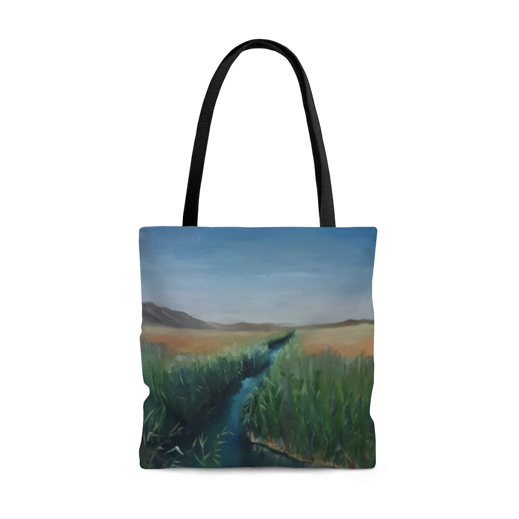 Brook & Valley Landscape Tote Bag