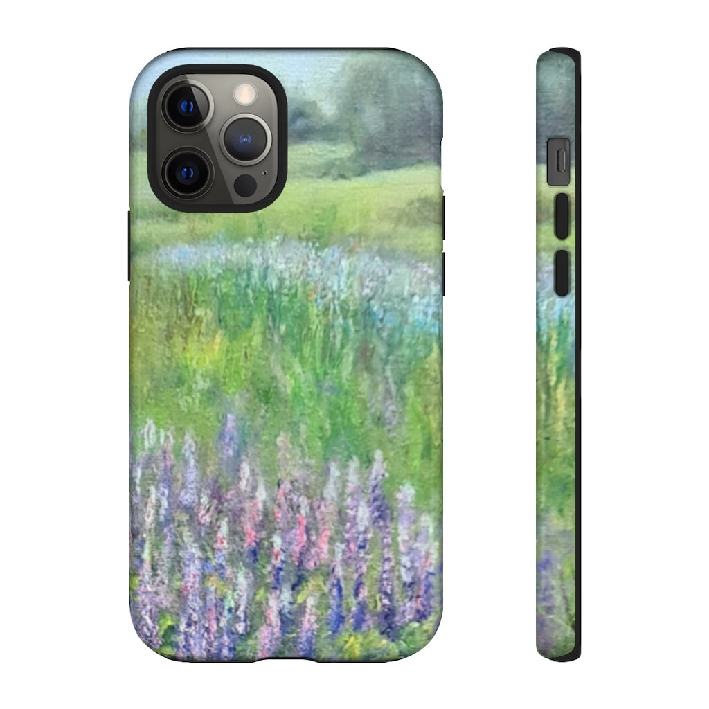 Violette Flowers Field Tough Cases