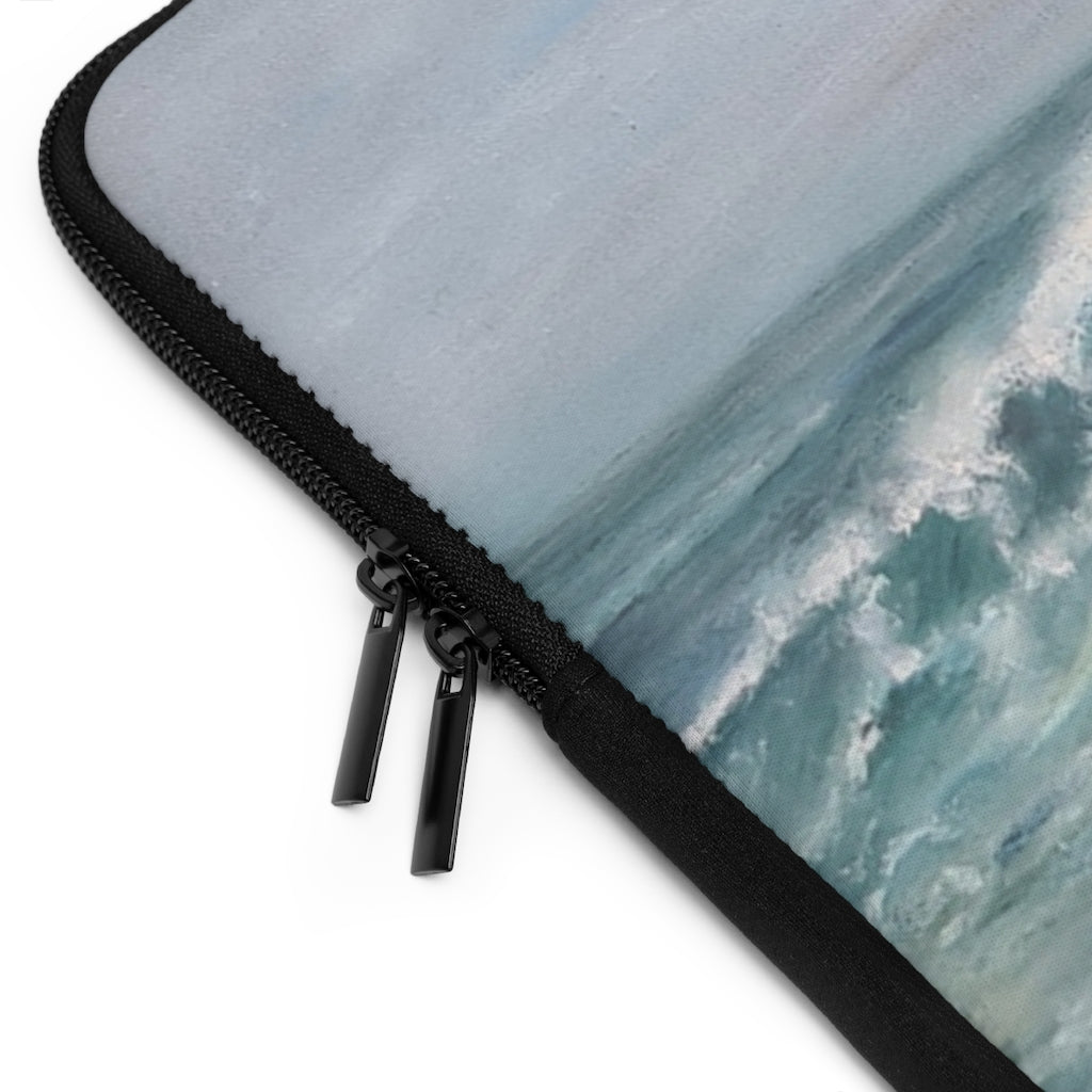 Crashing Atlantic Waves Laptop Sleeve