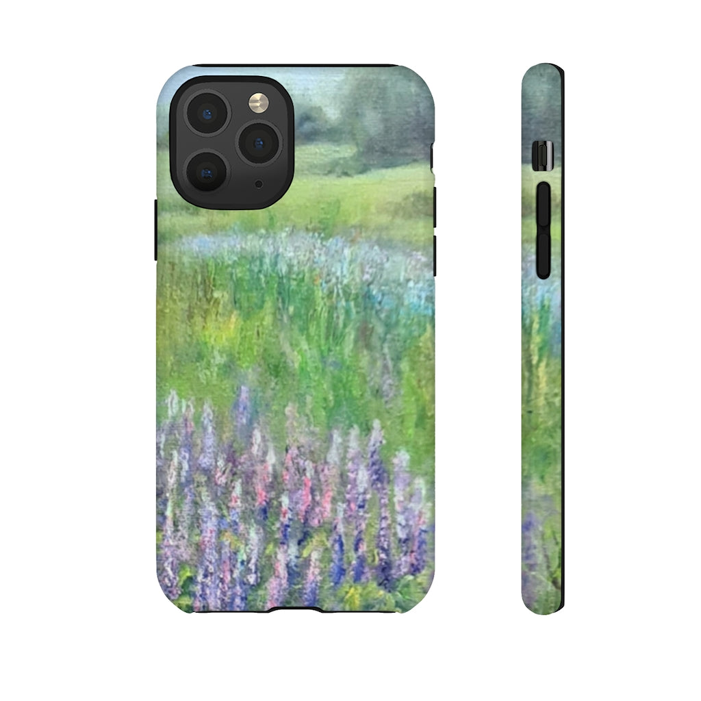 Violette Flowers Field Tough Cases