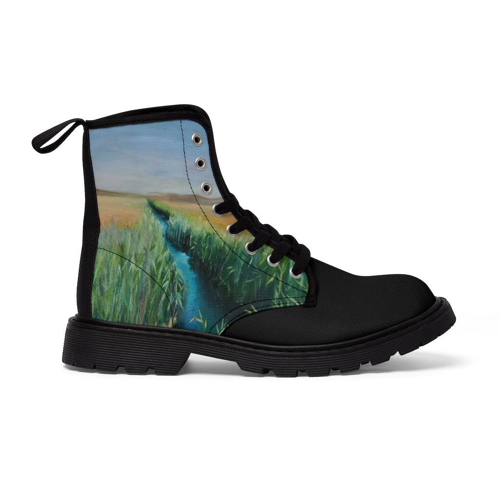 Brook & Valley Landscape Women's Comfort Canvas Boots