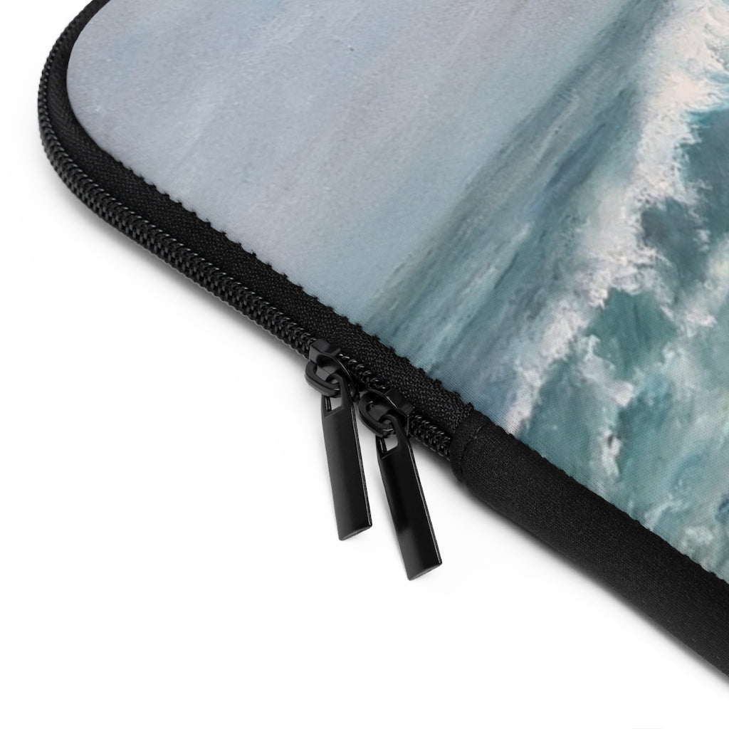 Crashing Atlantic Waves Laptop Sleeve