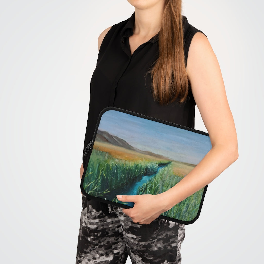 Creek Landscape Laptop Sleeve