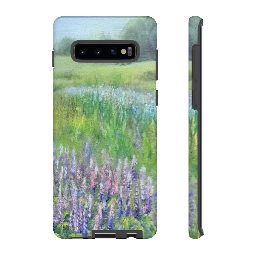 Violette Flowers Field Tough Cases