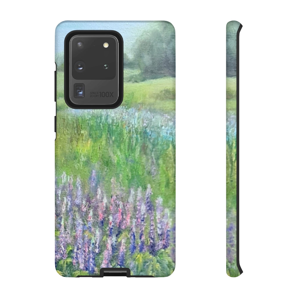 Violette Flowers Field Tough Cases