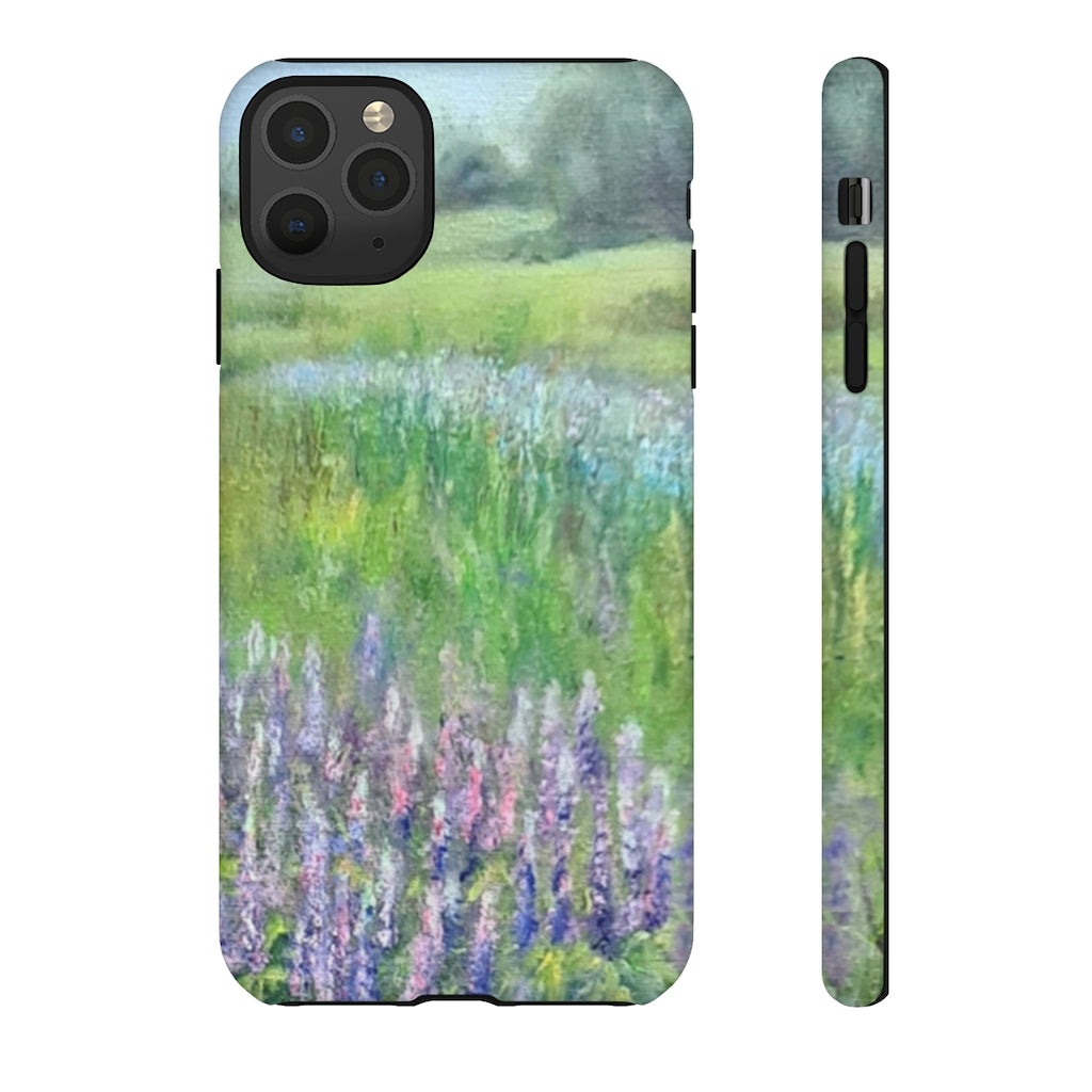 Violette Flowers Field Tough Cases