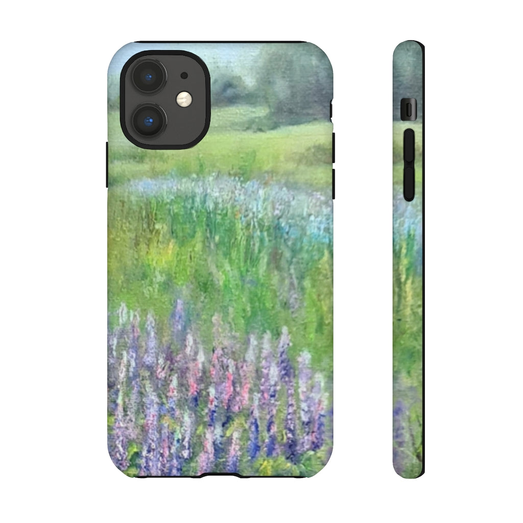 Violette Flowers Field Tough Cases