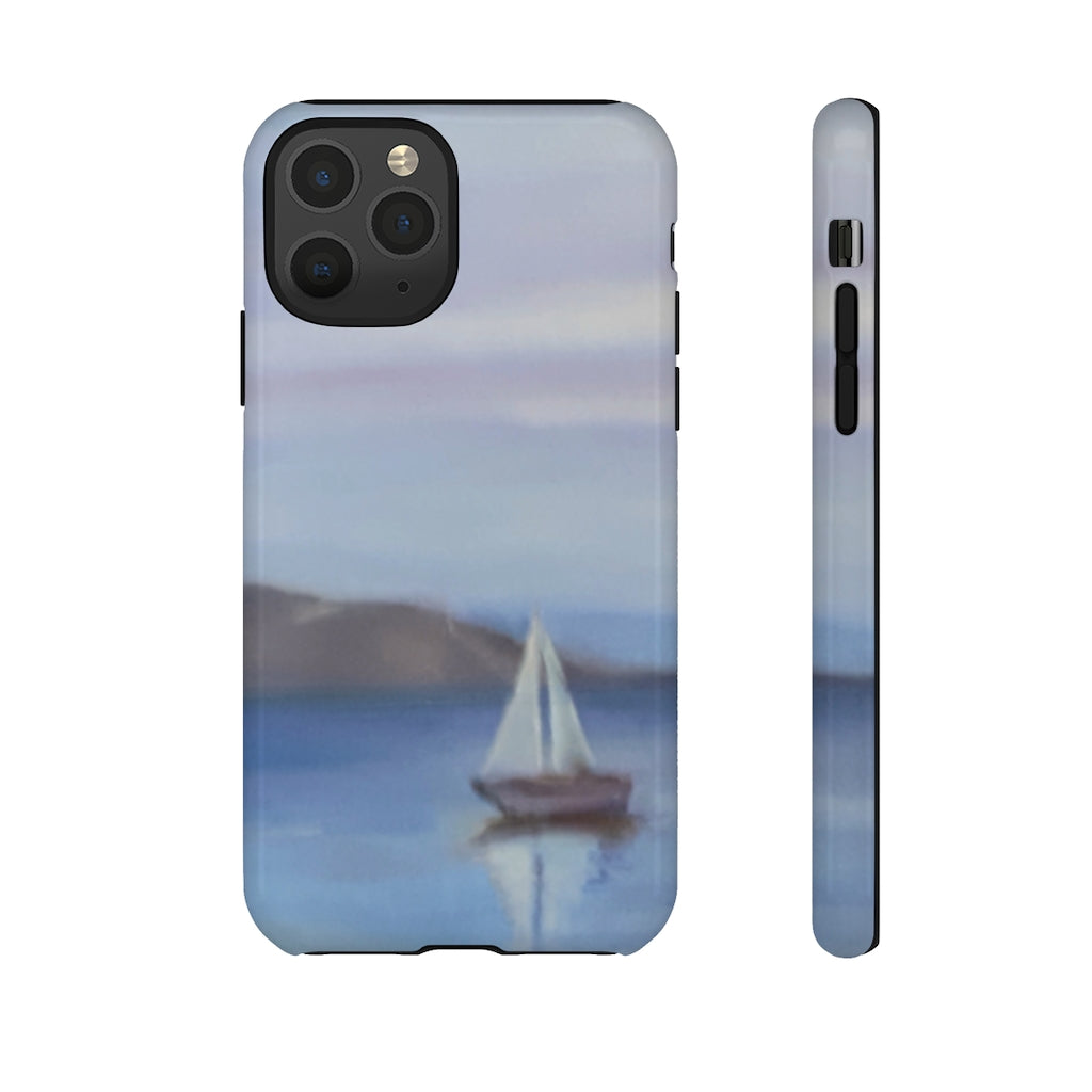 Aegean Sea Sailing Boat Smart Phone Tough Cases