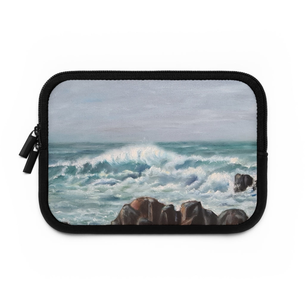 Crashing Atlantic Waves Laptop Sleeve
