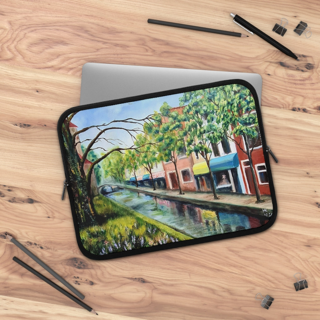 Amsterdam Canal Laptop Sleeve