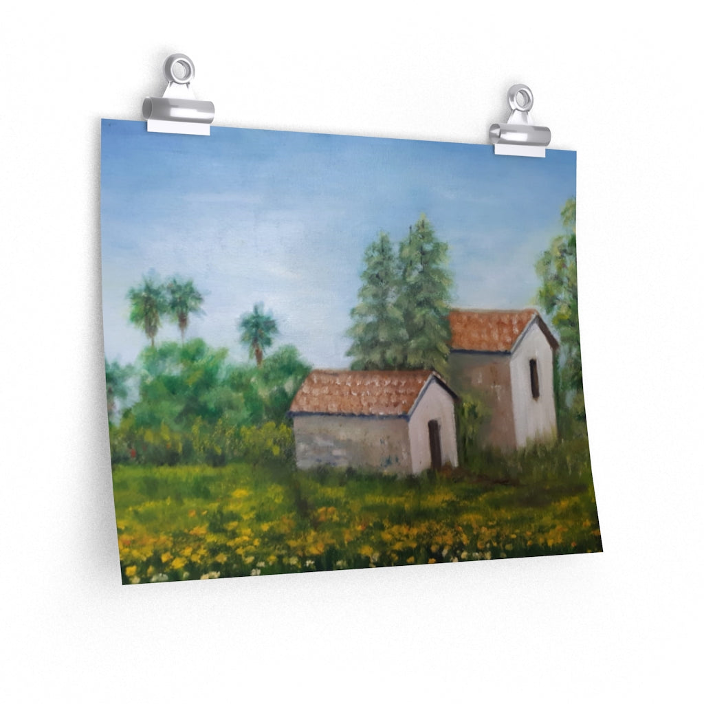 Mediterranean Suburbs Poster