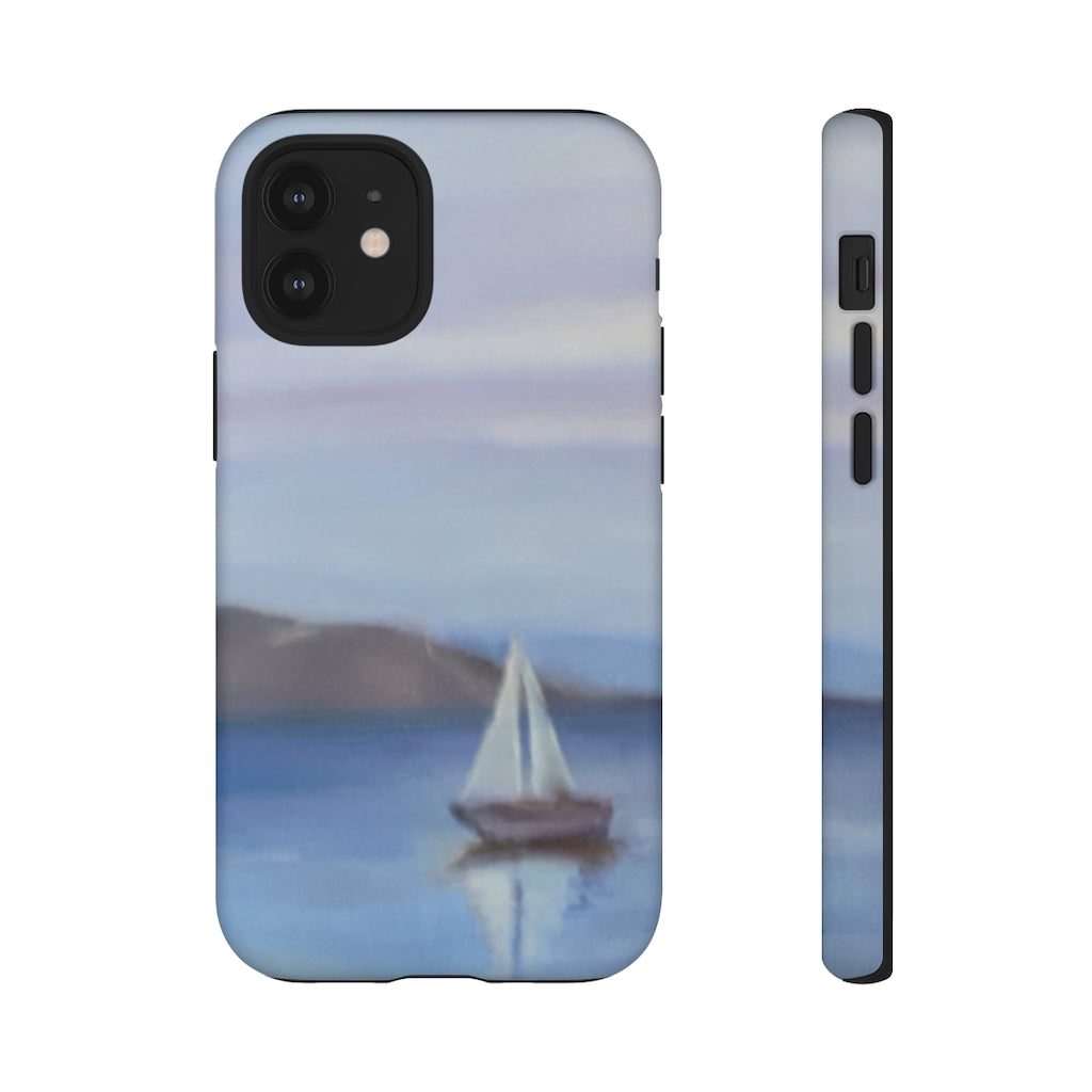 Aegean Sea Sailing Boat Smart Phone Tough Cases