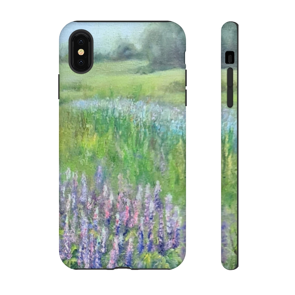 Violette Flowers Field Tough Cases