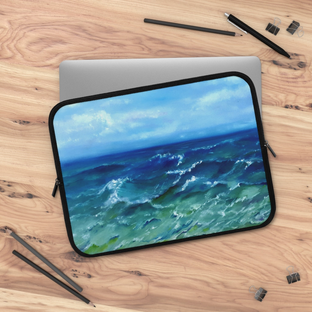 Surfers' Beach Laptop Sleeve