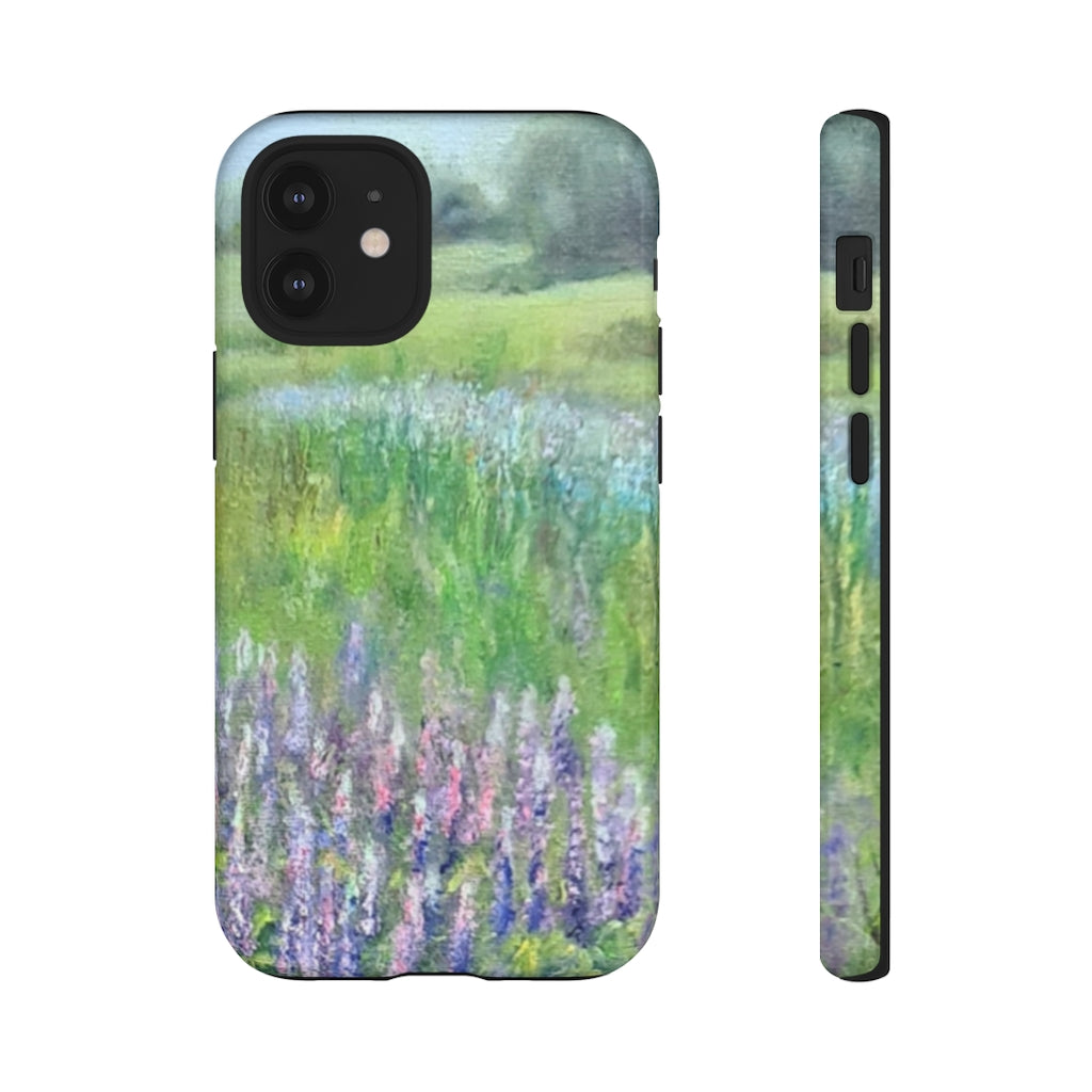 Violette Flowers Field Tough Cases