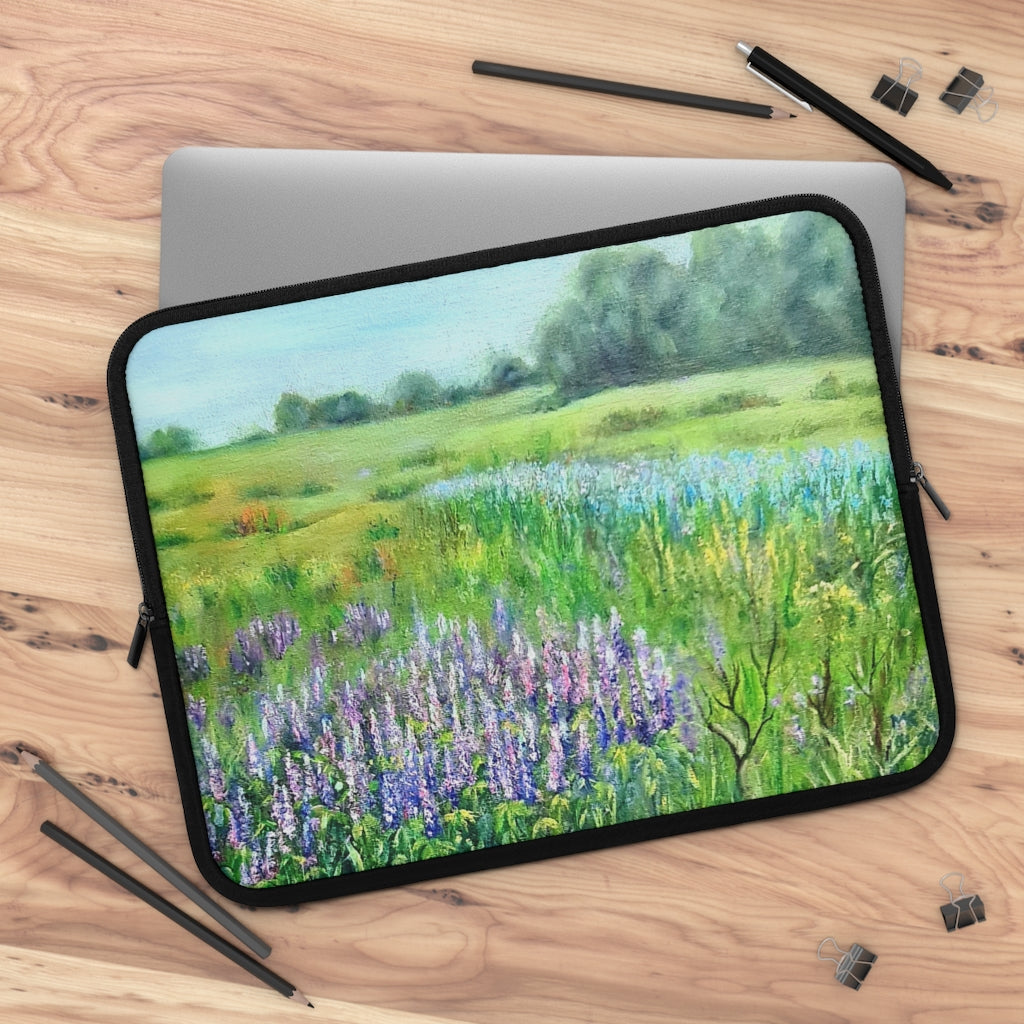 Lavender Field Laptop Sleeve