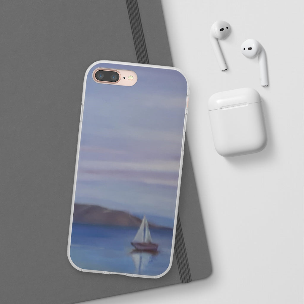 Aegean Sea Sailing Boat Flexi Cases