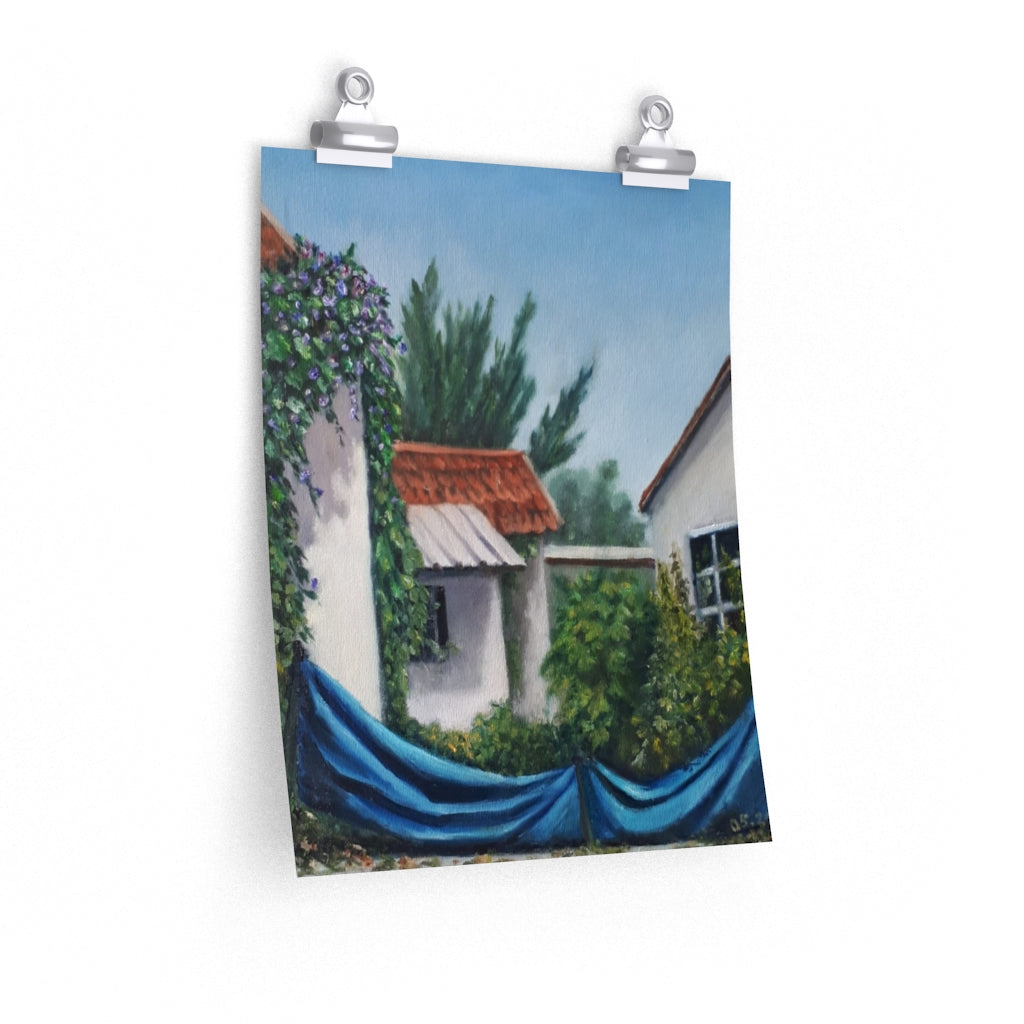 Middle-eastern Village Poster