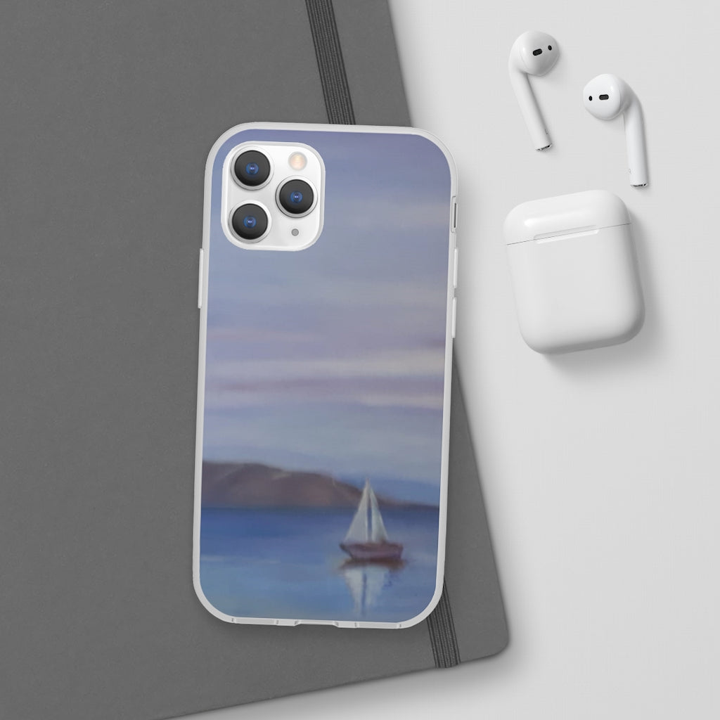 Aegean Sea Sailing Boat Flexi Cases