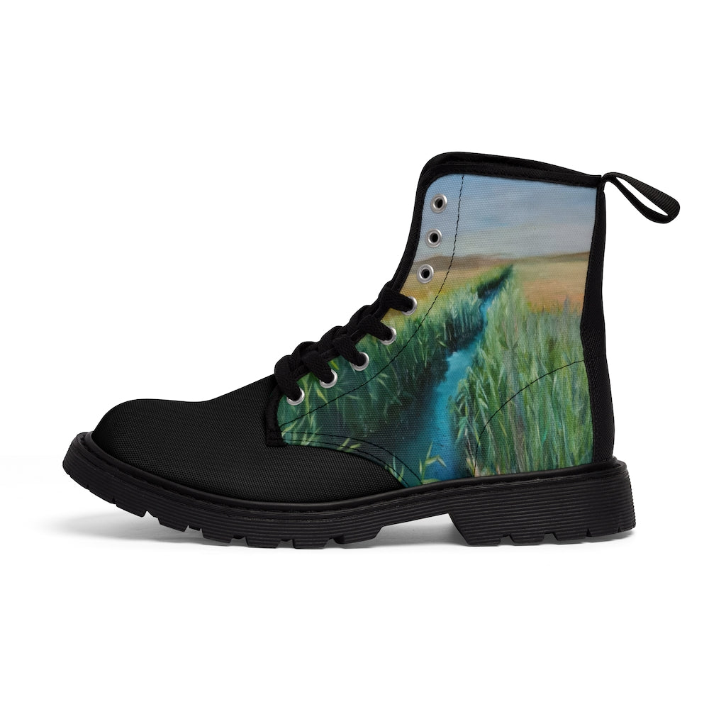Brook & Valley Landscape  Men's Canvas Boots
