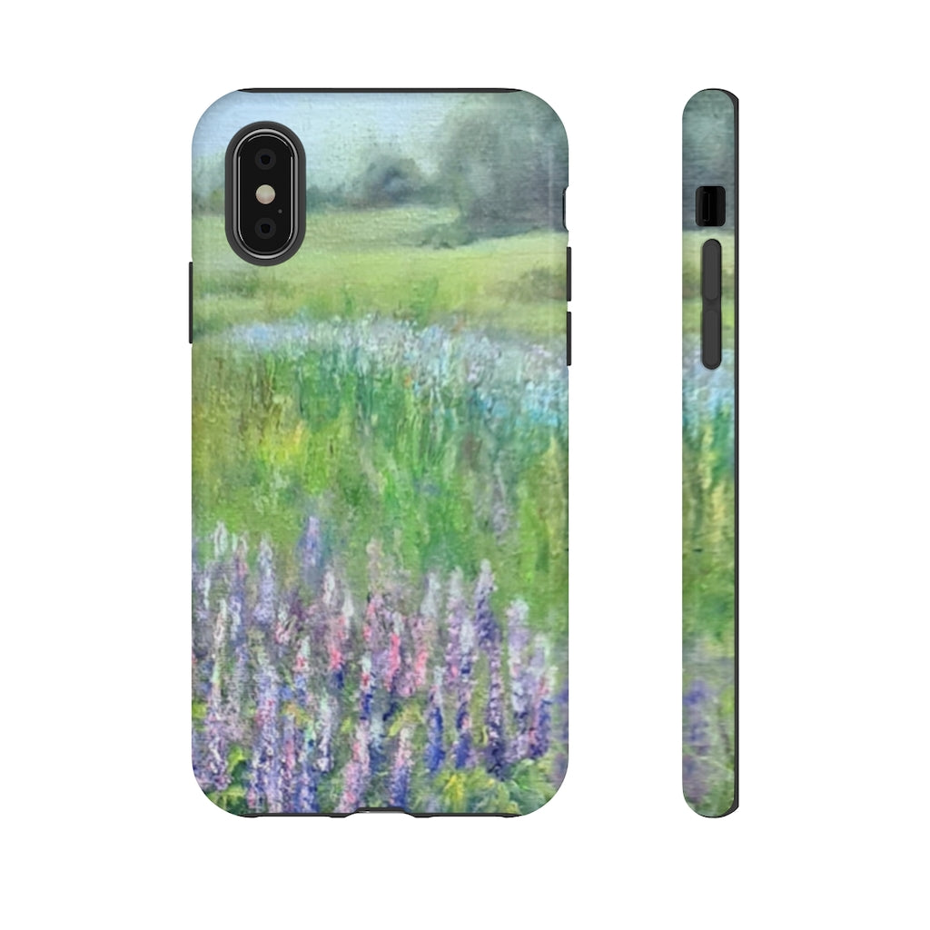 Violette Flowers Field Tough Cases