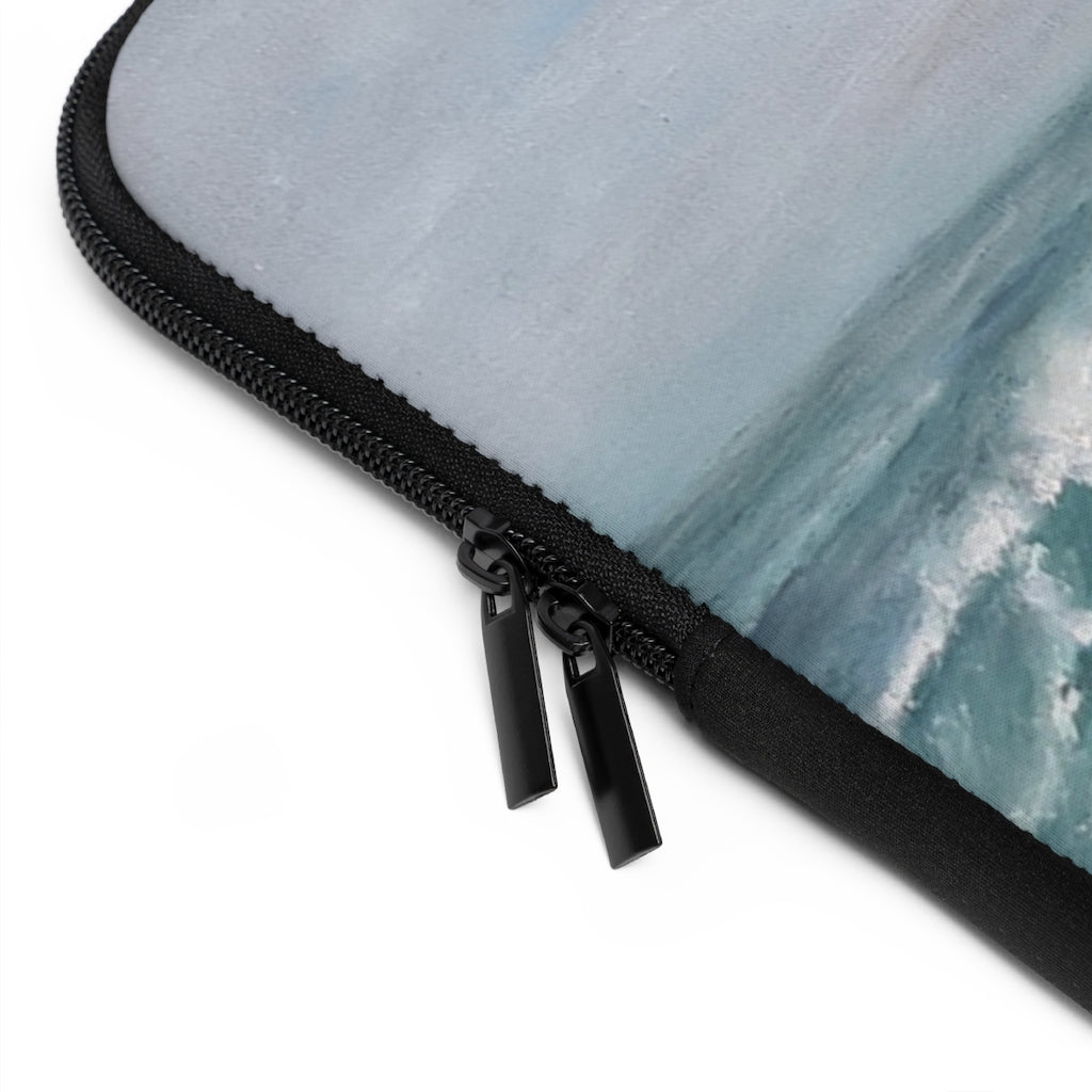 Crashing Atlantic Waves Laptop Sleeve