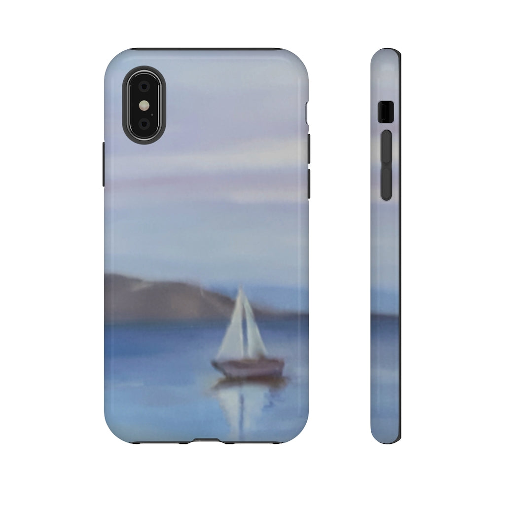 Aegean Sea Sailing Boat Smart Phone Tough Cases