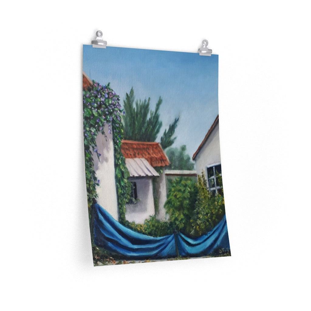 Middle-eastern Village Poster