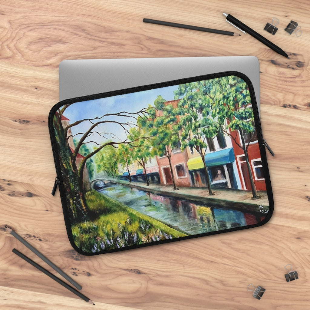 Amsterdam Canal Laptop Sleeve