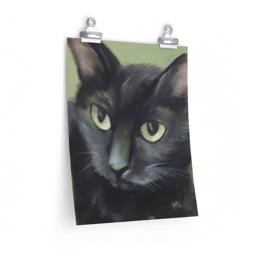 Black Cat Poster
