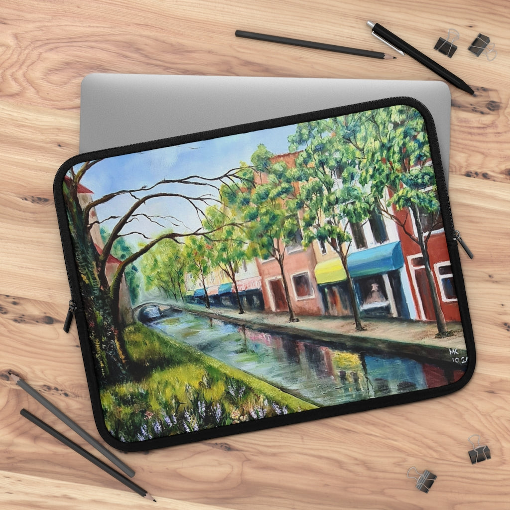 Amsterdam Canal Laptop Sleeve