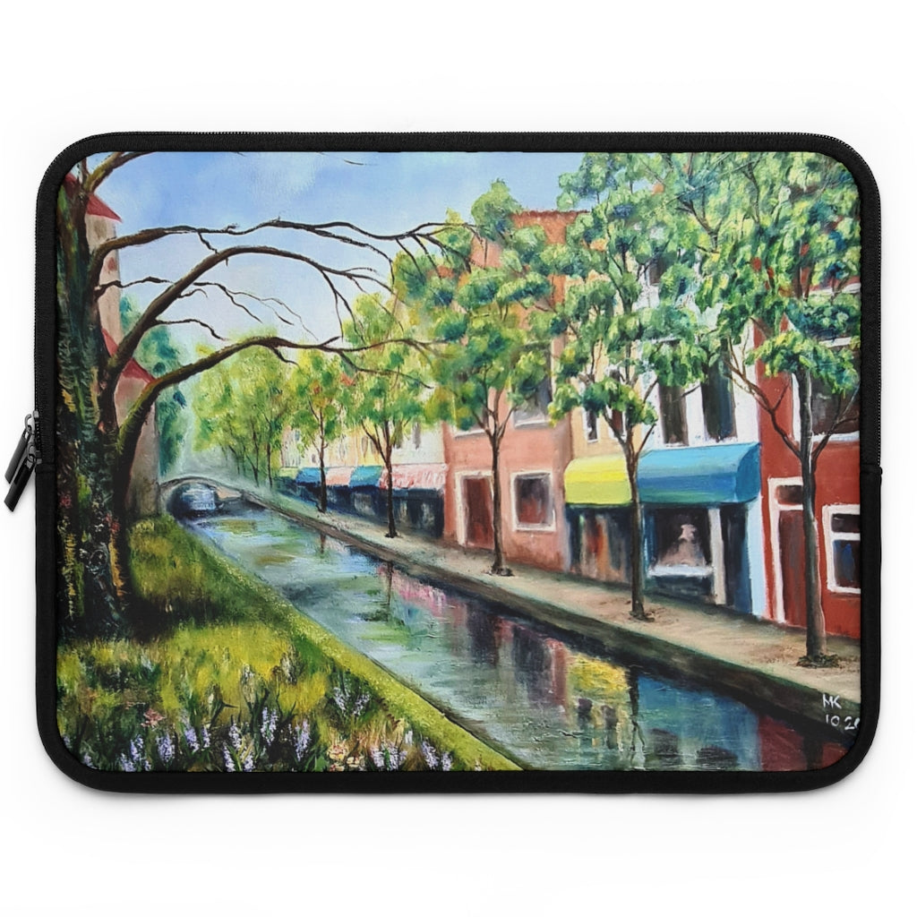 Amsterdam Canal Laptop Sleeve