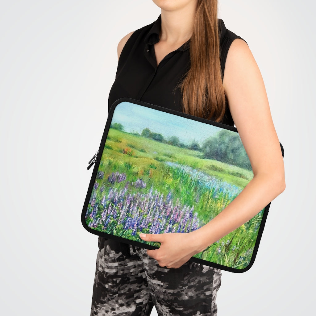 Lavender Field Laptop Sleeve