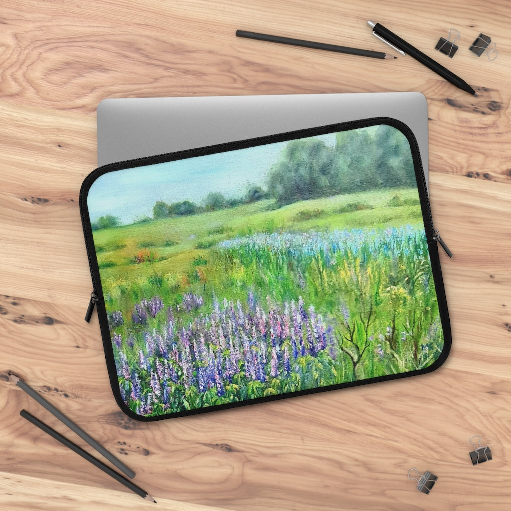 Lavender Field Laptop Sleeve