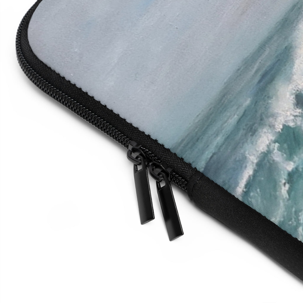 Crashing Atlantic Waves Laptop Sleeve