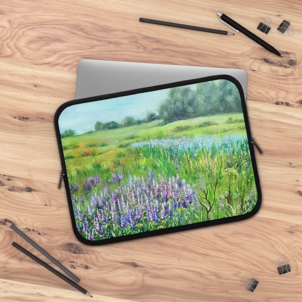 Lavender Field Laptop Sleeve