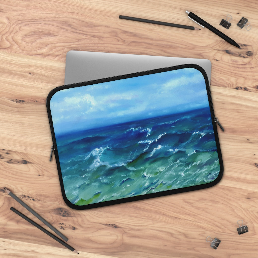 Surfers' Beach Laptop Sleeve