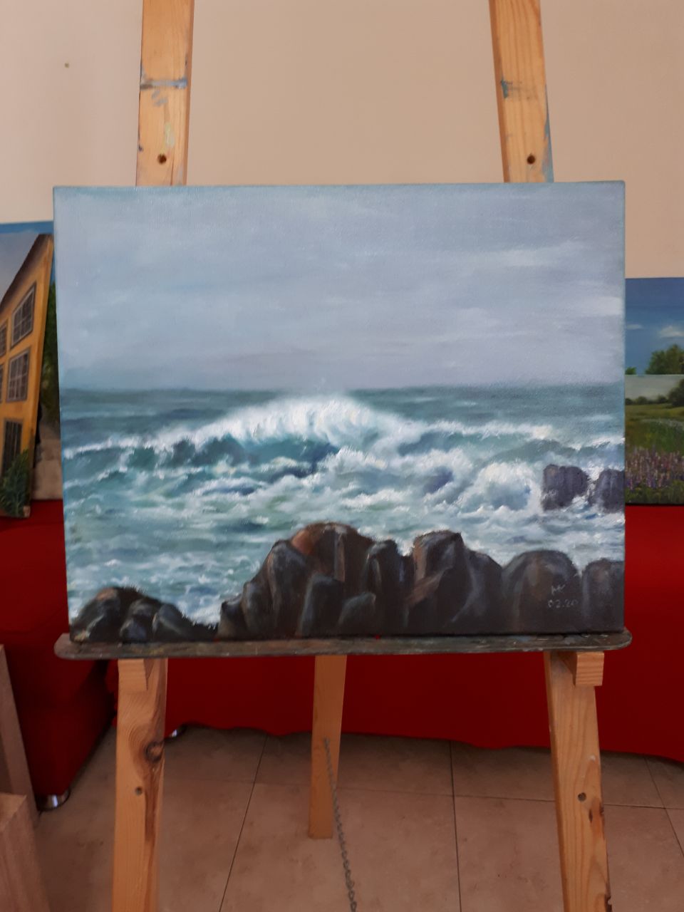 Raging Seascape