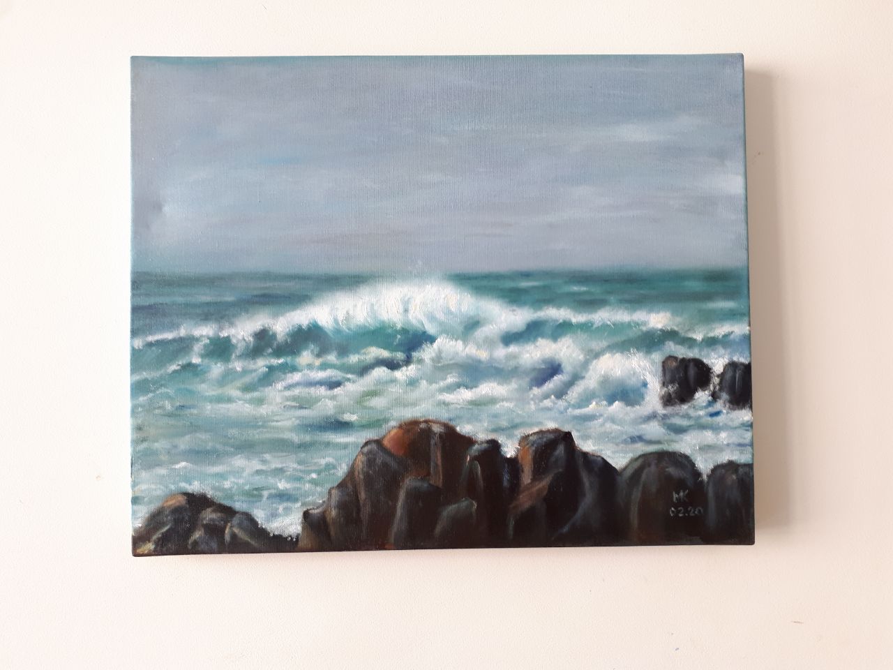 Raging Seascape