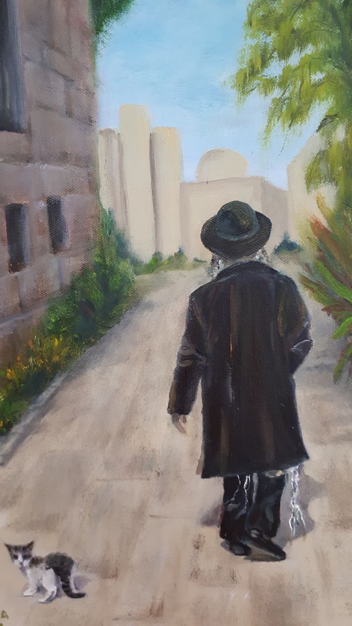 Orthodox Jewish Man in Jerusalem